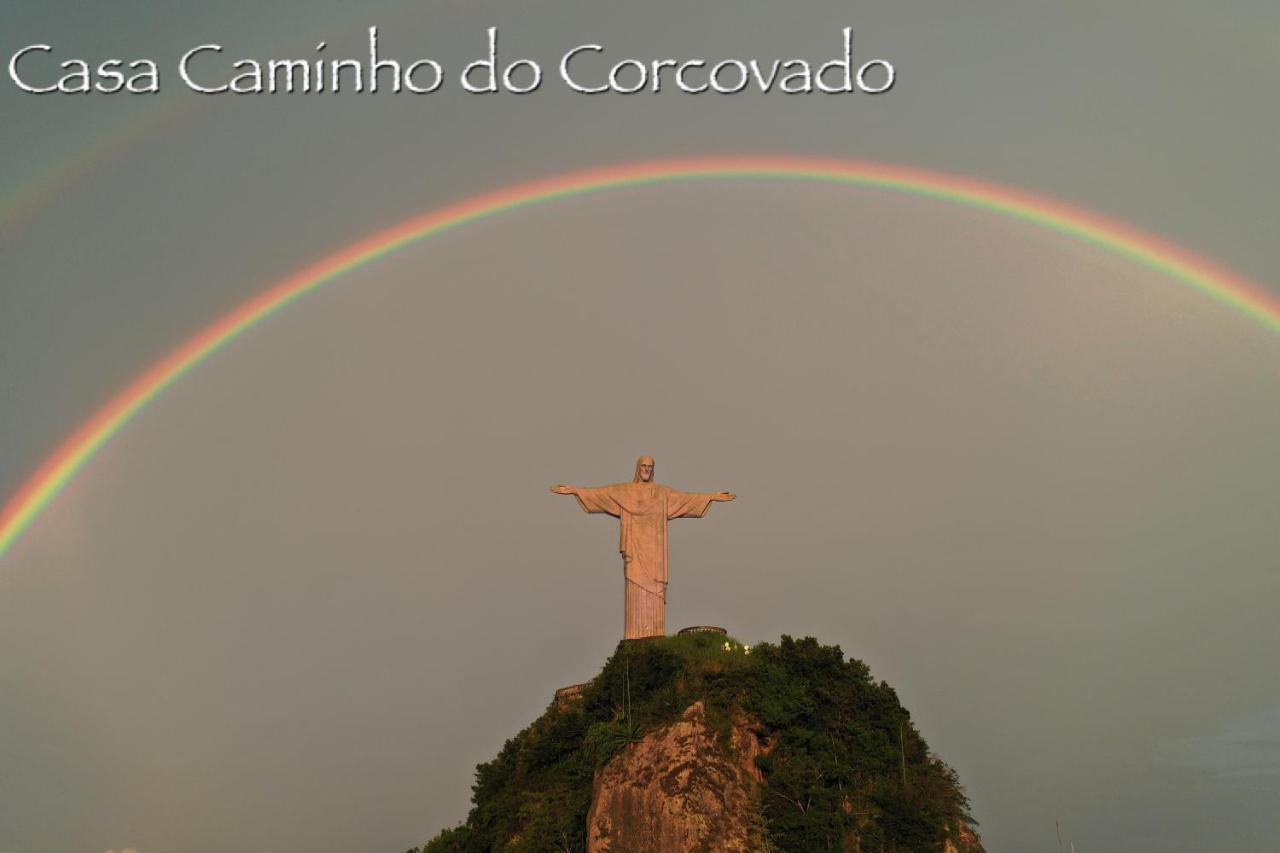 Casa Caminho Do Corcovado Nearchrist Redeemer Statue Rio de Janeiro Luaran gambar